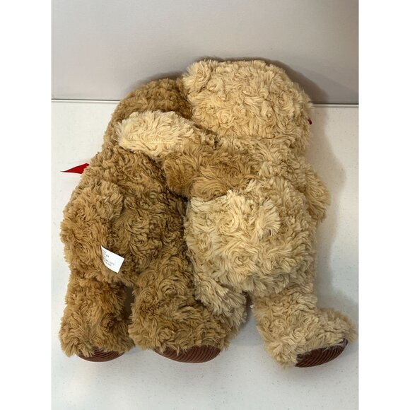 Valentine Teddy Bears Holding Heart Love You Couple Plush 12 Inch Stuffed Animal - Picture 8 of 13